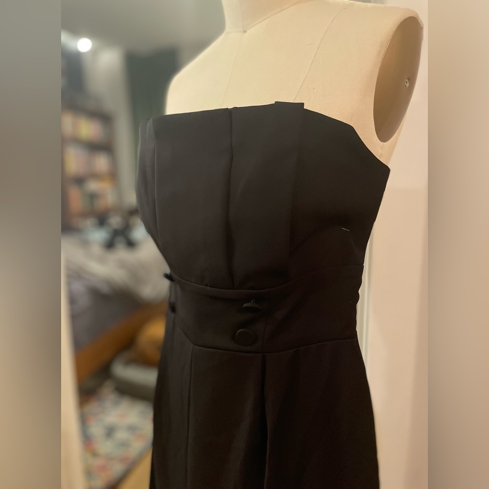 Black Strapless Zara Jumpsuit